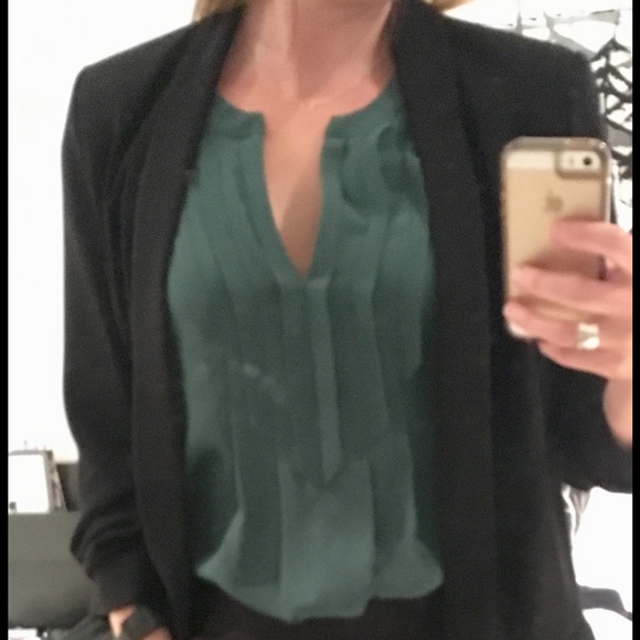 Jacob Forest green top S - Picture 3 of 4